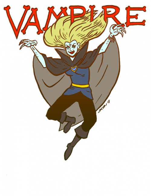 Vampire from Dungeons and Dragons Monster Manual